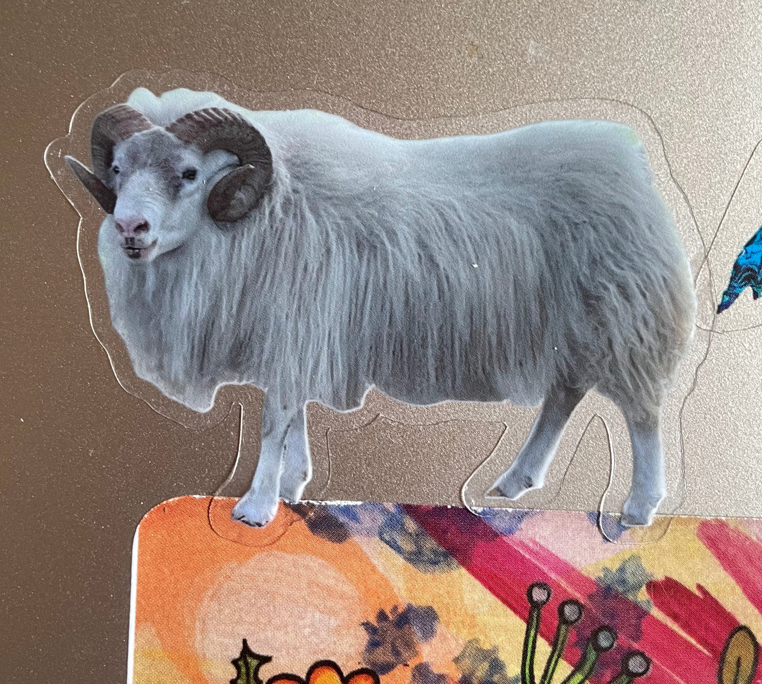 Icelandic Ram Sticker - Magnus